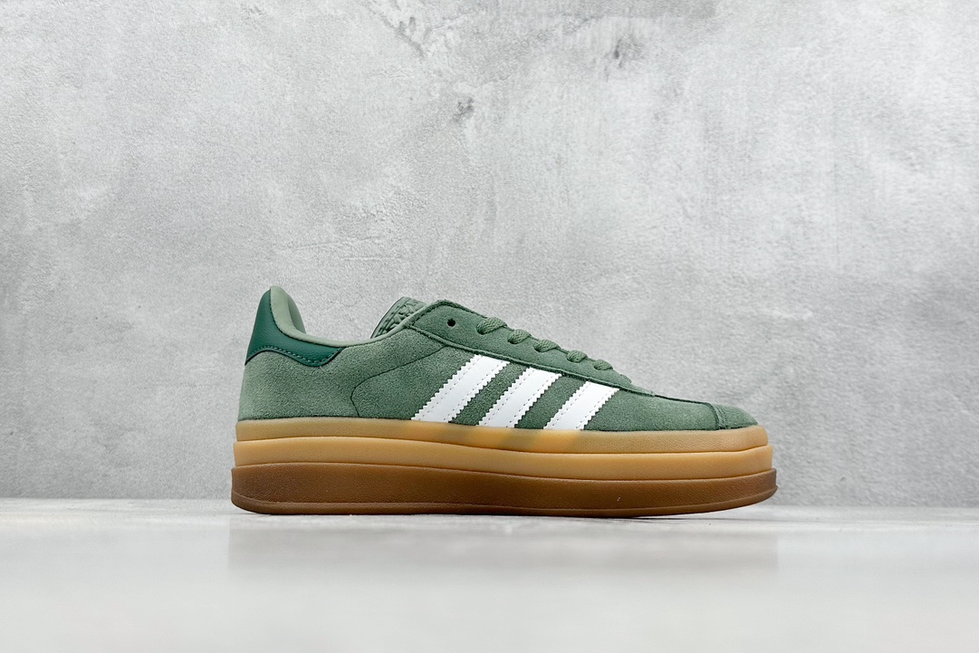 150 Adidas Gazelle Bold w 低帮复古百搭休闲运动板鞋 ID6998