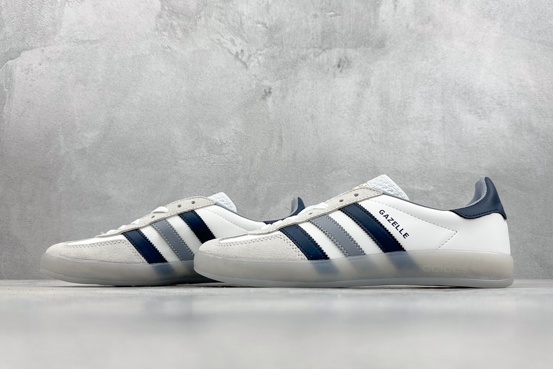 130 Ad Originals Gazelle Indoor 三叶草复古休闲防滑耐磨低帮板鞋 IG1643