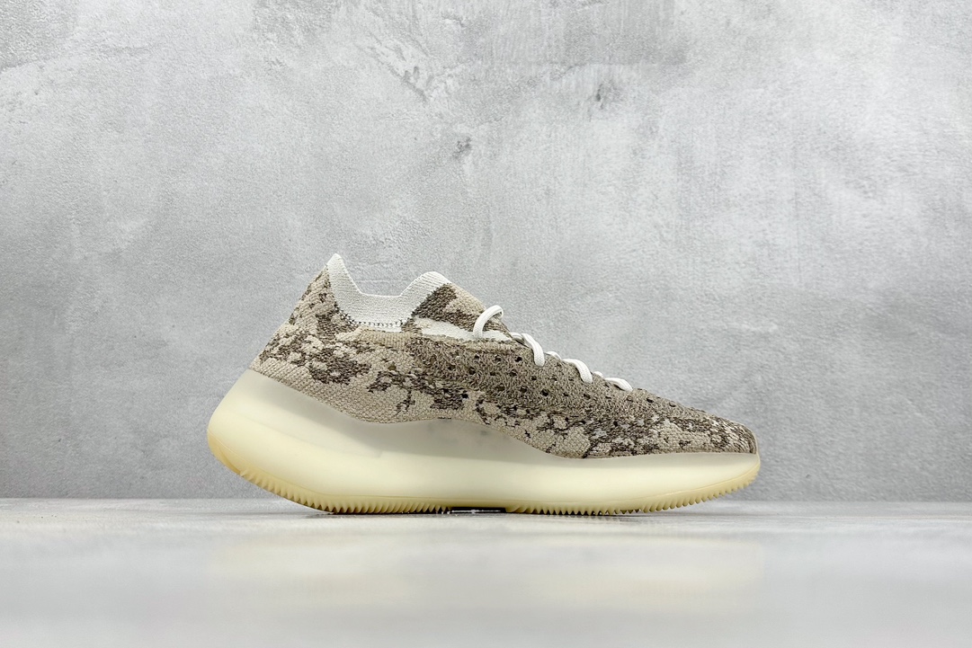370 S2版 Adidas Yeezy 380 Boost 椰子380 “Stone Salt”棕色 GZ0473