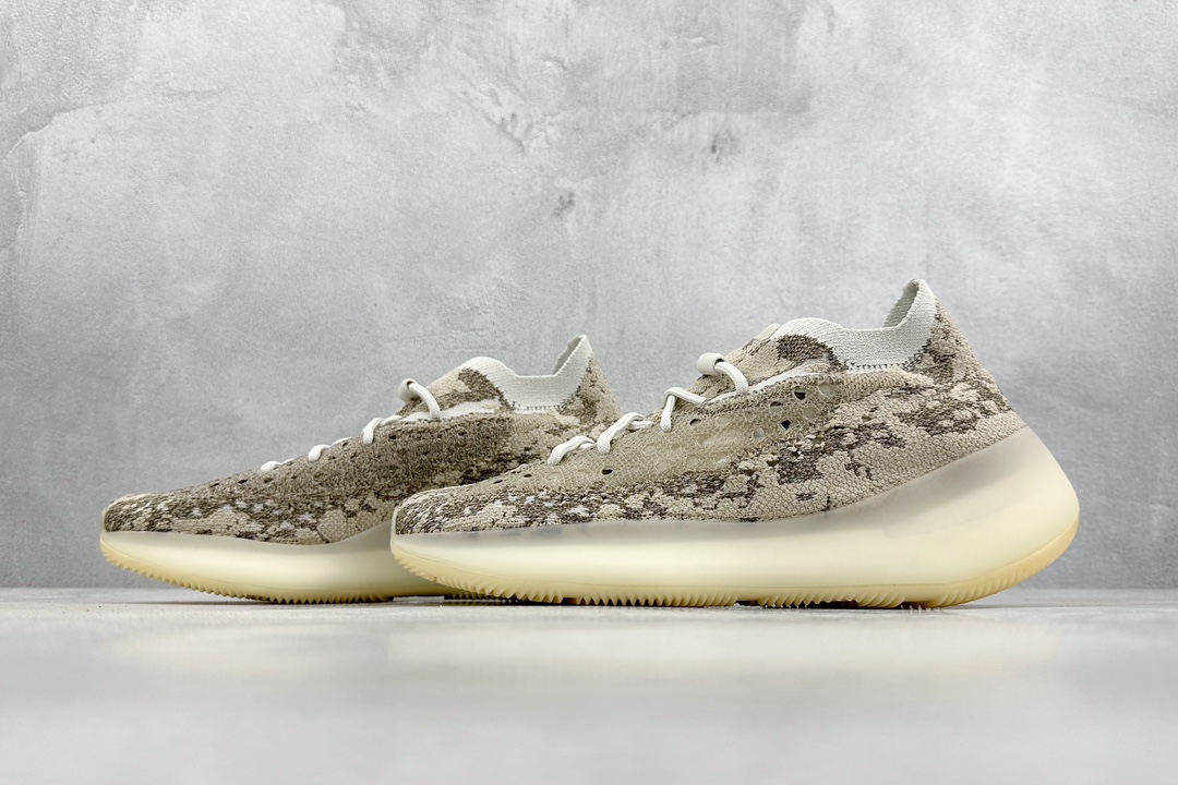 370 S2版 Adidas Yeezy 380 Boost 椰子380 “Stone Salt”棕色 GZ0473