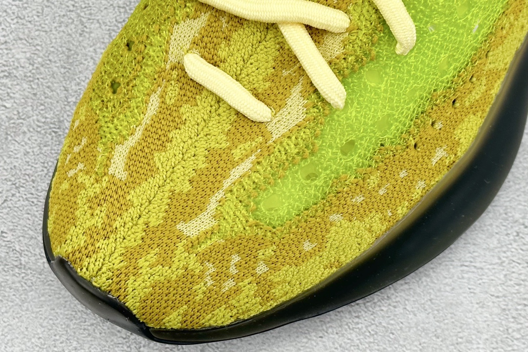 370 S2版 Adidas Yeezy 380 Boost 椰子380 “Stone Salt”荧光黄天使 FZ4990