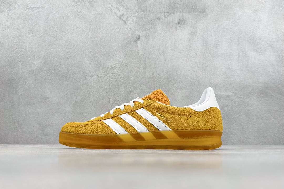 200 VT adidas originals Gazelle Indoor 黄白此款鞋 HQ8716