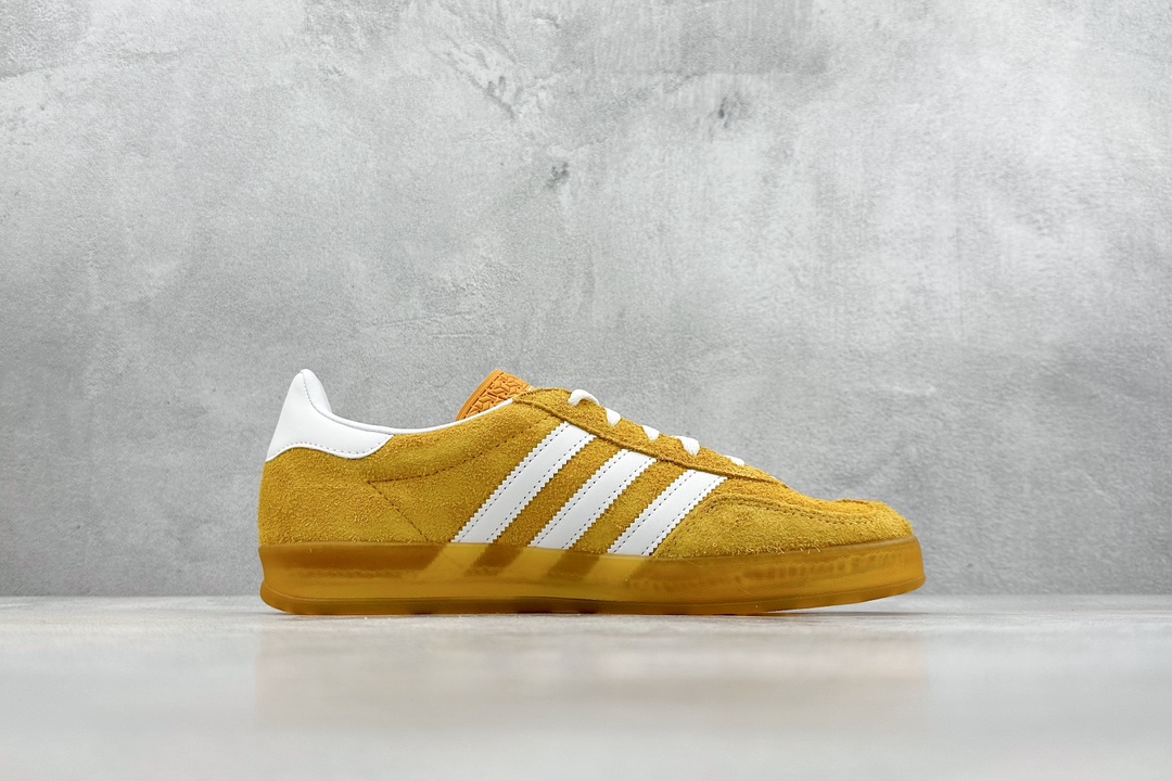 200 VT adidas originals Gazelle Indoor 黄白此款鞋 HQ8716
