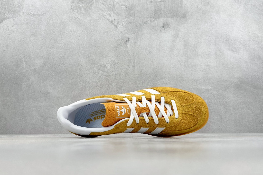 200 VT adidas originals Gazelle Indoor 黄白此款鞋 HQ8716