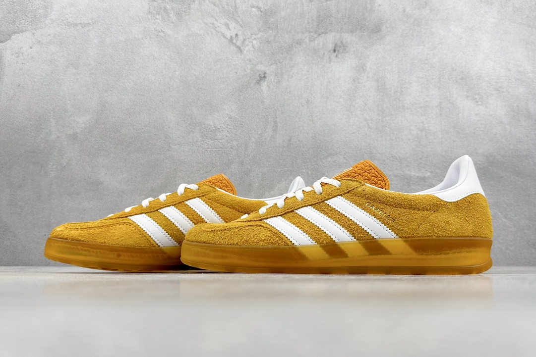 200 VT adidas originals Gazelle Indoor 黄白此款鞋 HQ8716