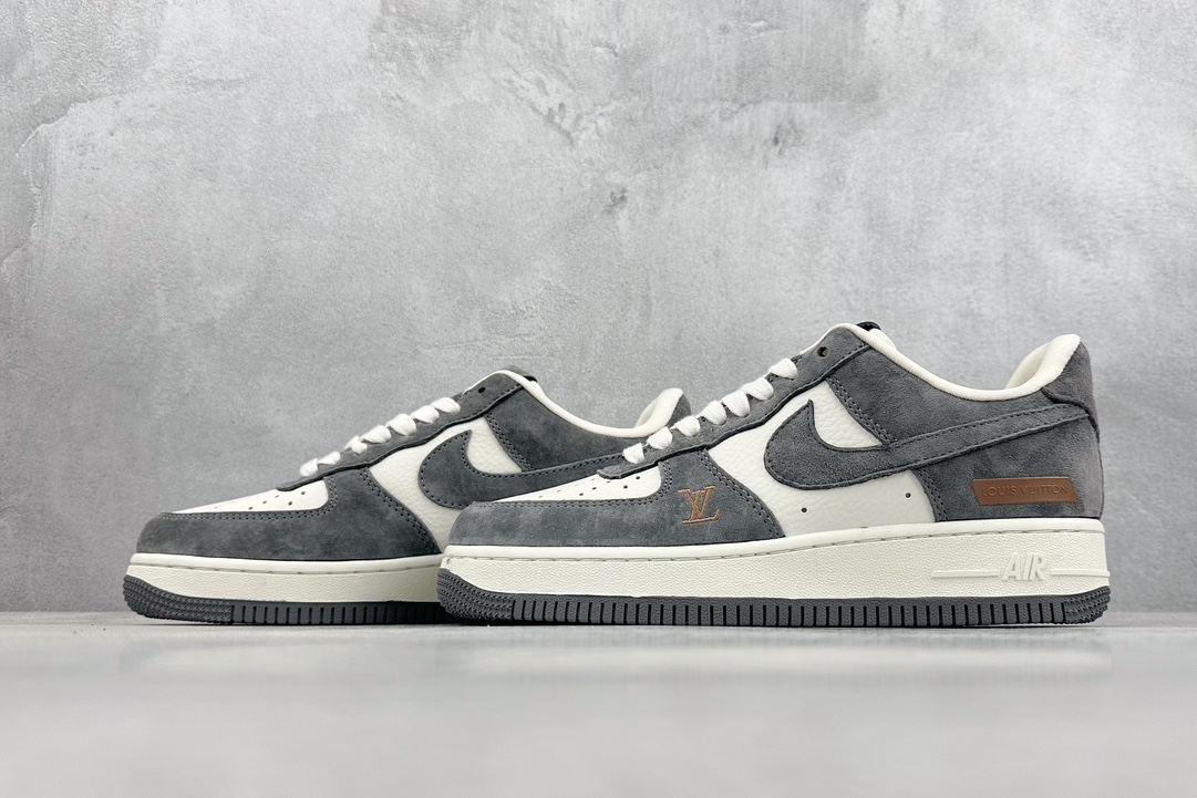 Nike Air Force 1 Low 07 x Louis Vuitton White Space Grey HD1968-011