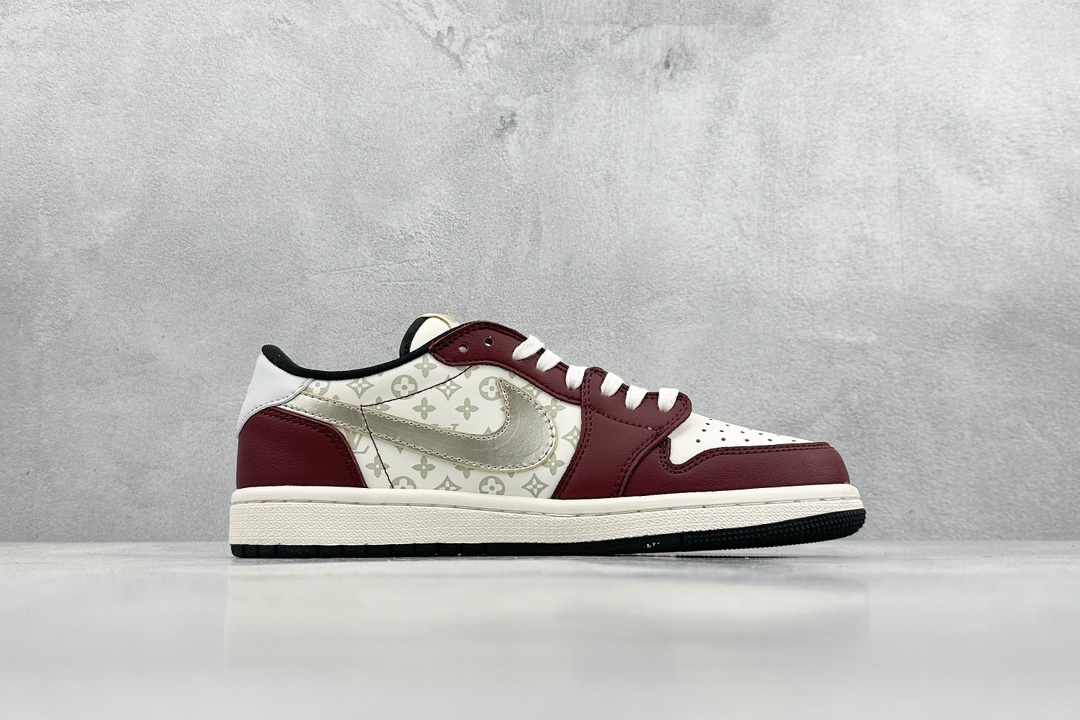 280 Travis Scott x Nike Air Jordan 1 Low x Louis Vuitton Air Jordan 1 Low 龙年限定倒钩 LX1988-400
