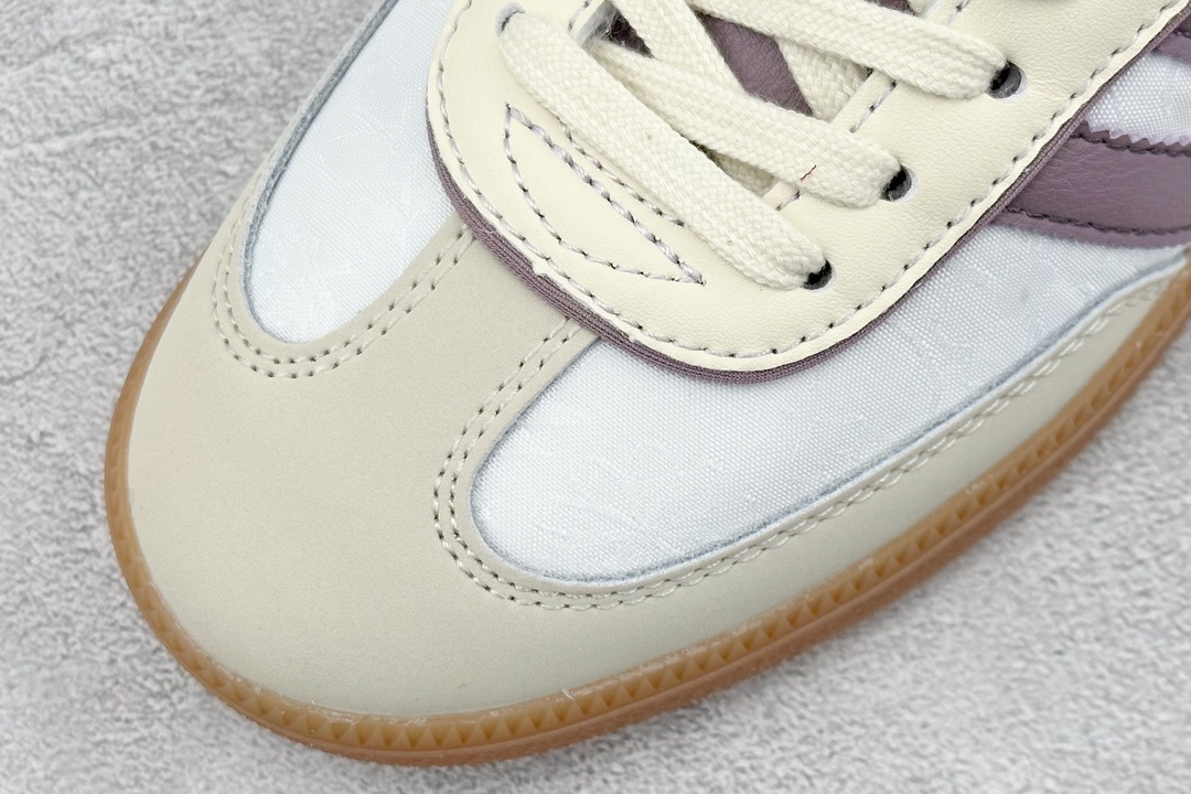 190 adidas originals Samba OG 白香芋紫 IE1417