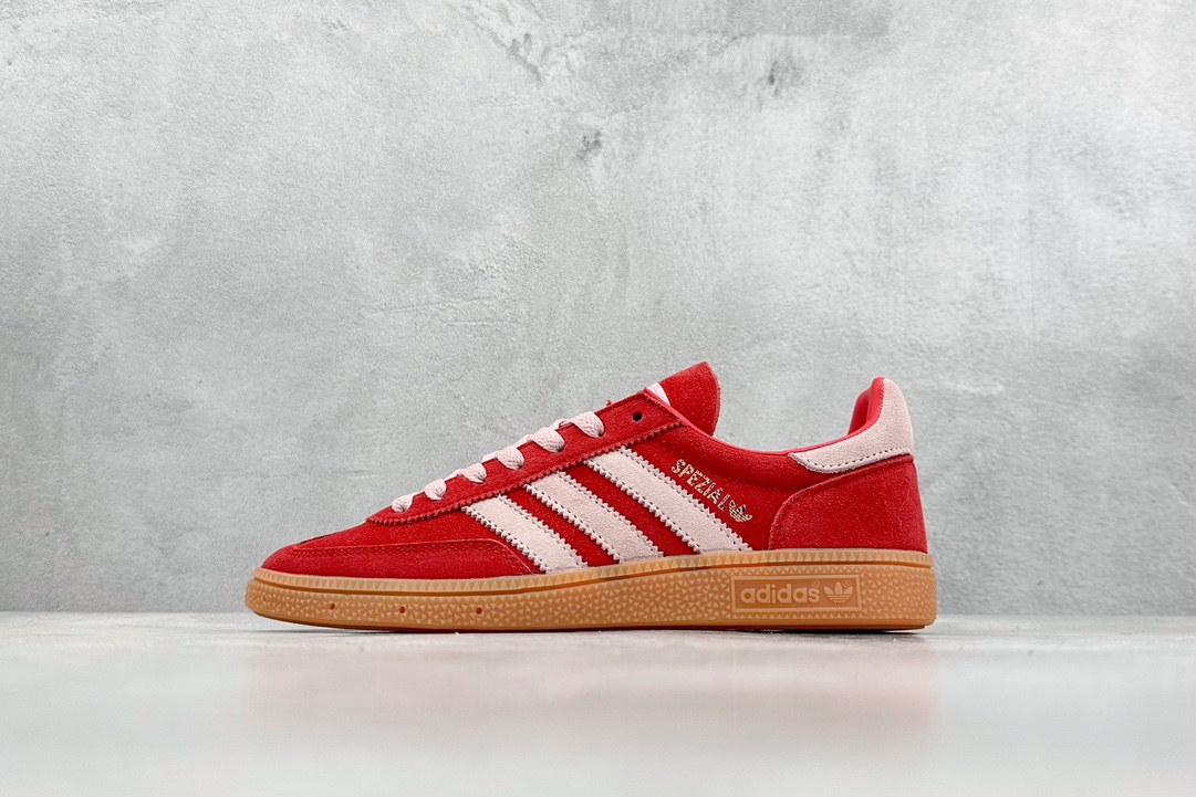 140 LS版 AD Originals Handball Spzl 橙红 IE5894