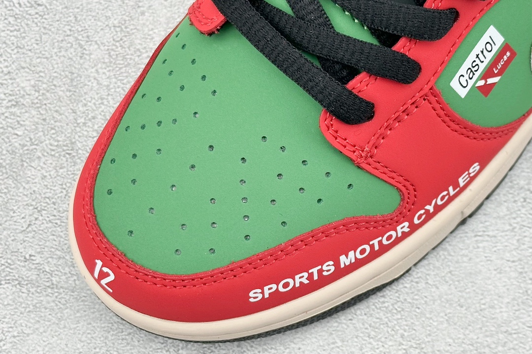300 DK版 Nk SB Dunk Low 赛车红绿配色 低帮休闲运动滑板板鞋 MU0232-361