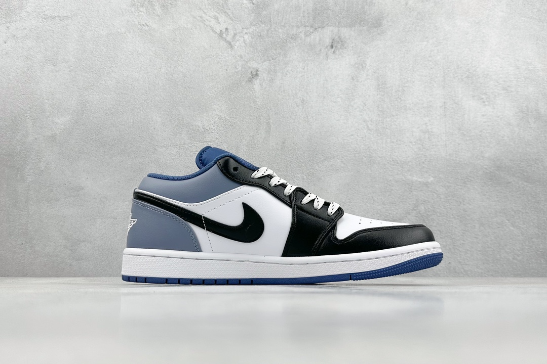200 K版 Air Jordan 1 Retro Low CNY 午夜星空 海军蓝 黑白蓝 553558-414