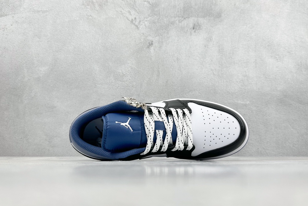 200 K版 Air Jordan 1 Retro Low CNY 午夜星空 海军蓝 黑白蓝 553558-414