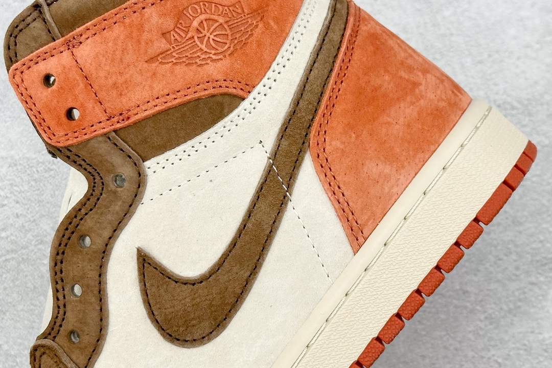 260 F版 Air Jordan 1 High OG "Dusted Clay" AJ1 乔1沙丘可可色 高帮篮球鞋 FQ2941-200