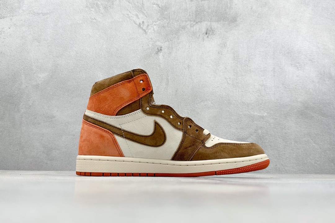 260 F版 Air Jordan 1 High OG "Dusted Clay" AJ1 乔1沙丘可可色 高帮篮球鞋 FQ2941-200