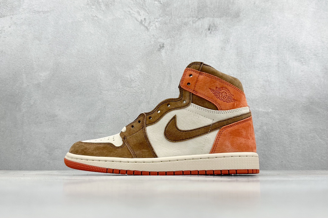 260 F版 Air Jordan 1 High OG “Dusted Clay” AJ1 乔1沙丘可可色 高帮篮球鞋 FQ2941-200