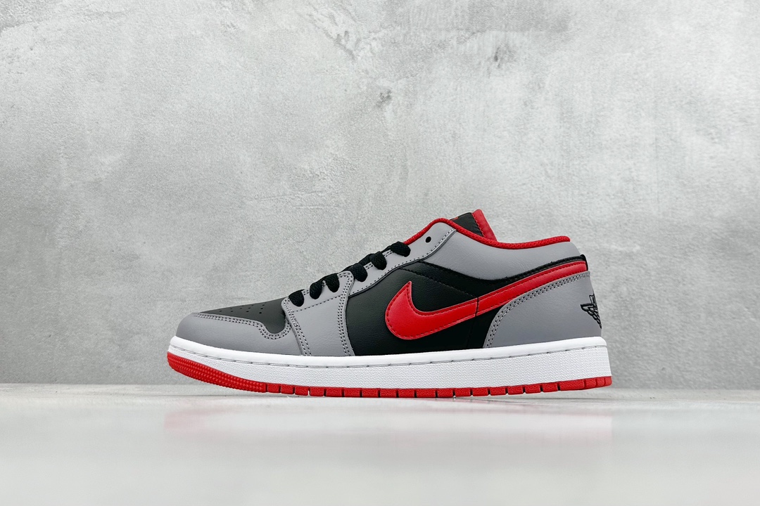 200 K版 Jordan Air Jordan 1黑灰红 553558-060