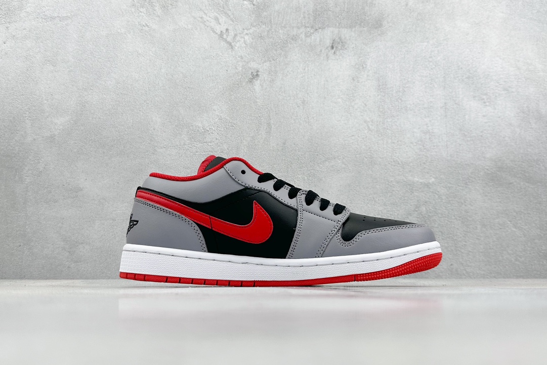 200 K版 Jordan Air Jordan 1黑灰红 553558-060