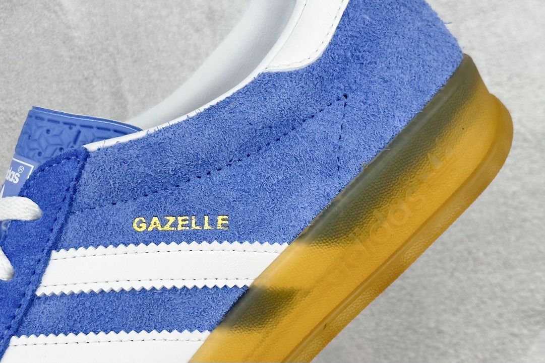 200 Vt adidas originals Gazelle Indoor蓝白棕 HQ8717