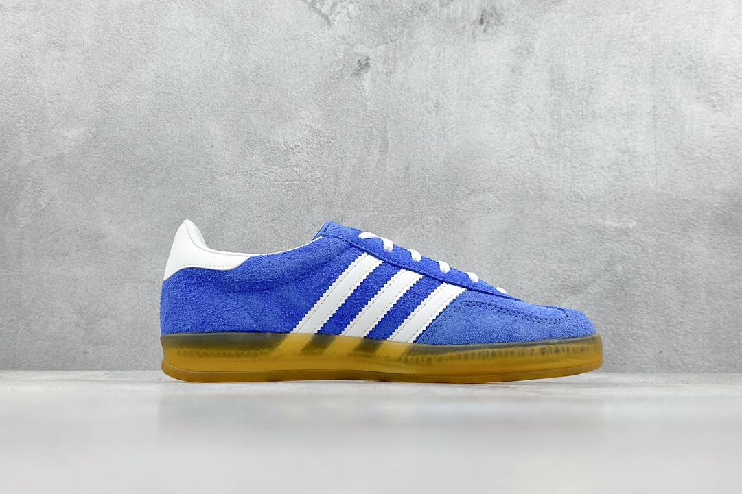 200 Vt adidas originals Gazelle Indoor蓝白棕 HQ8717