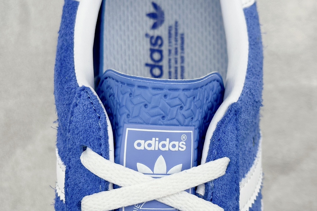 200 Vt adidas originals Gazelle Indoor蓝白棕 HQ8717