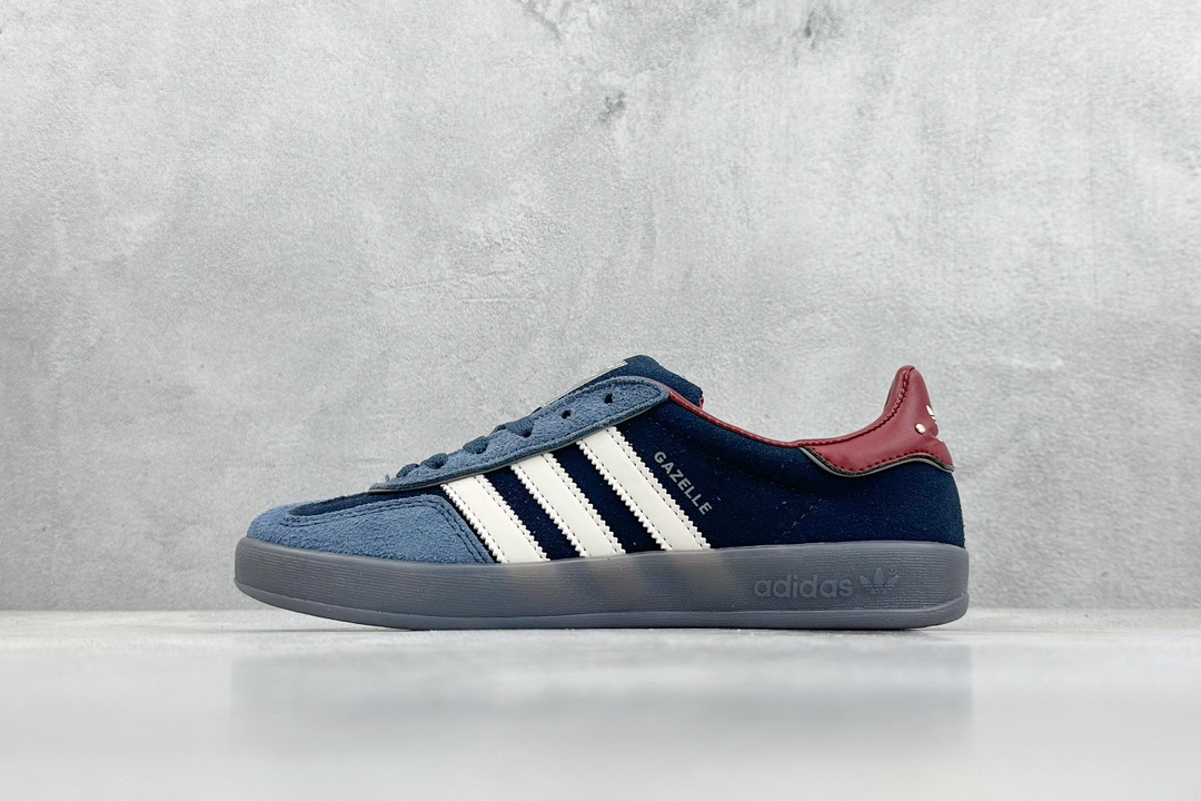 130 adidas Originals Gazelle INdoor W 三叶草休闲防滑耐磨低帮板鞋  ID1008