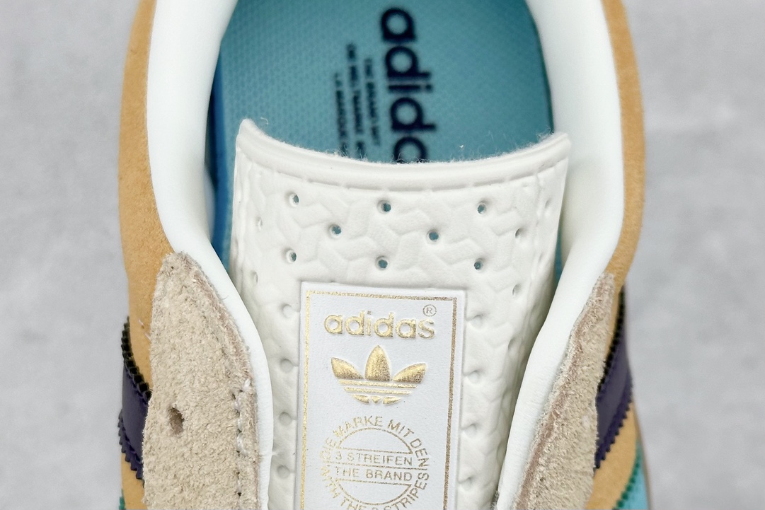 160 YH adidas Originals Gazelle INdoor 三叶草休闲防滑耐磨低帮板鞋 IG1636