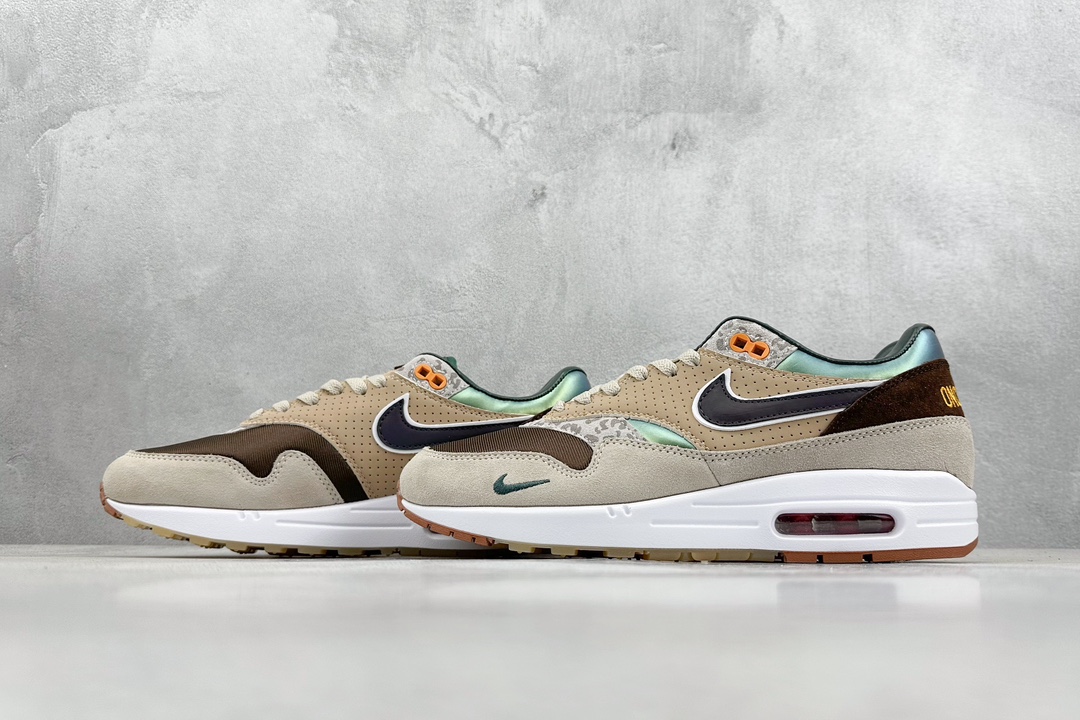 220 Division St.x Nike Air Max 1“University of Oregon 复刻棕褐 HQ2640-200