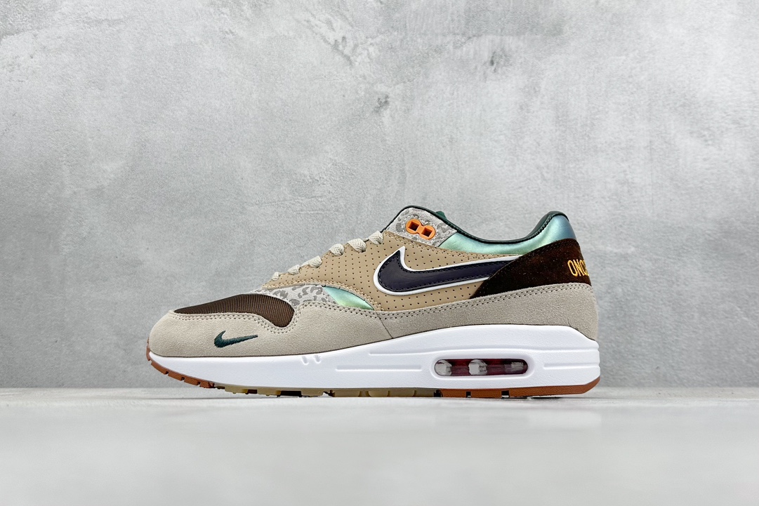 220 Division St.x Nike Air Max 1“University of Oregon 复刻棕褐 HQ2640-200