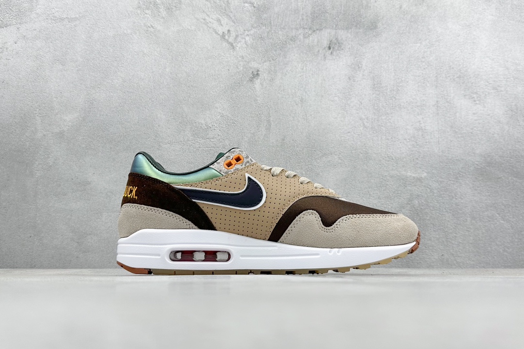 220 Division St.x Nike Air Max 1“University of Oregon 复刻棕褐 HQ2640-200