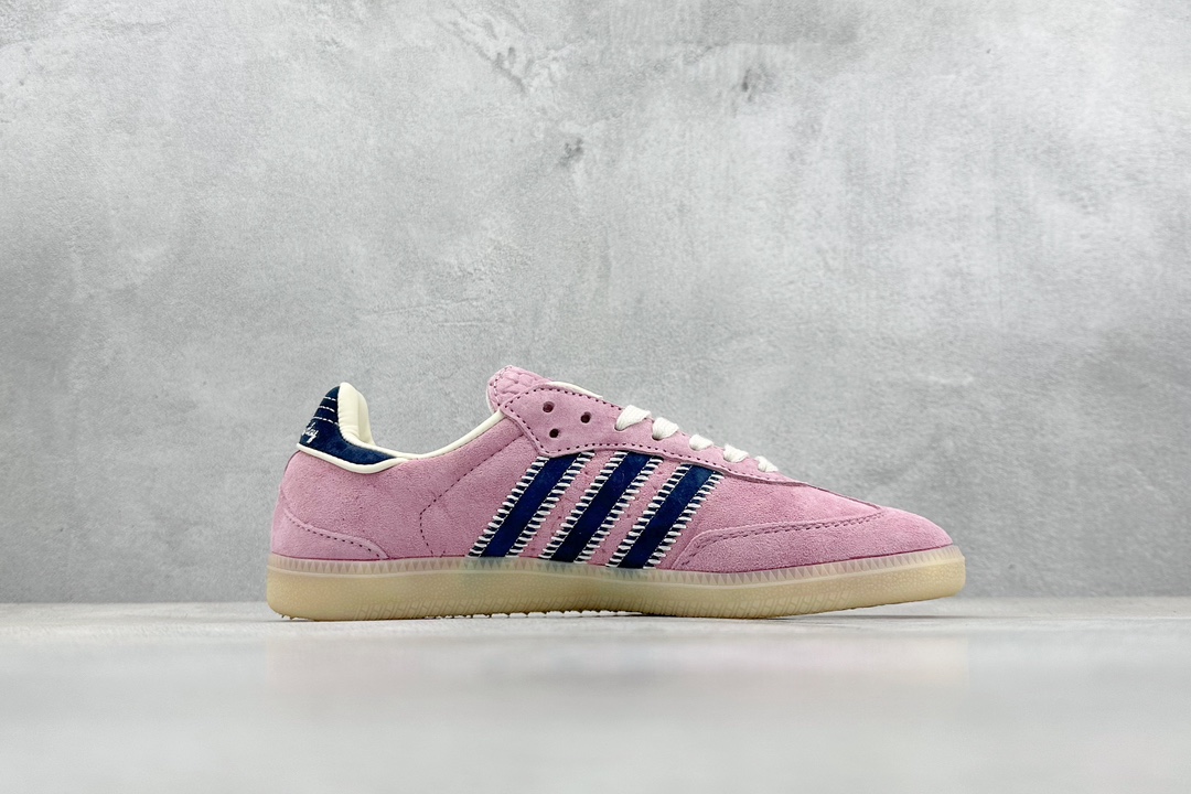 140 notitle x adidas originals Samba 粉蓝 IG4198