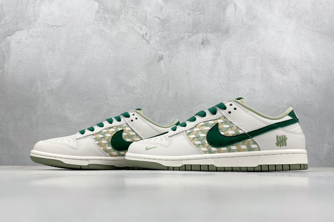 280 Nike SB Dunk Low x Undefeated 白绿小勾 DQ1098-359