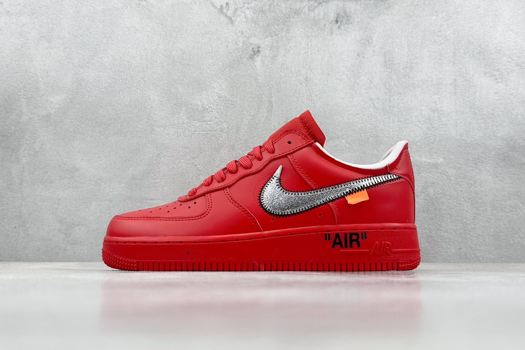 320 YH Off-White Nike Air Force 1 红黑银  AO4297-600