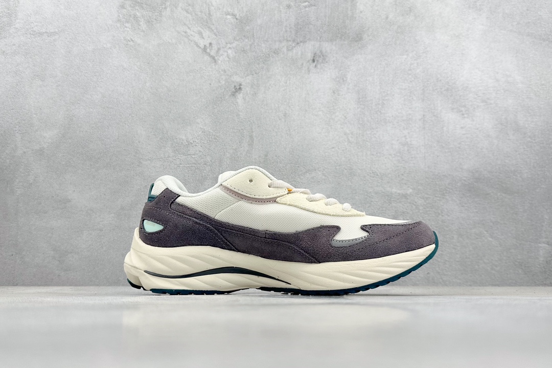 220 Mizuno 美津浓 Wave Rider Beta 复古时尚休闲舒适减震运动跑步鞋  D1GA330907