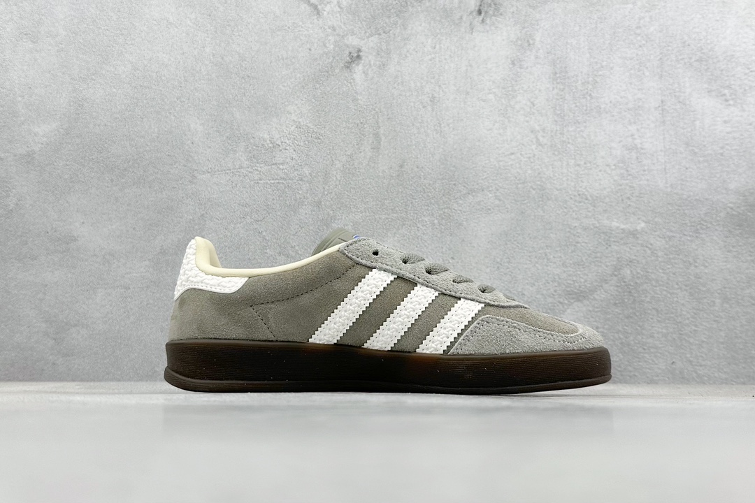 160 YH adidas originals Gazelle Indoor 灰白 IF1807