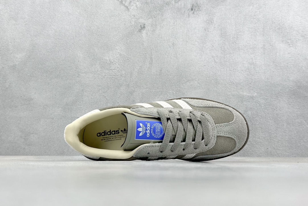 160 YH adidas originals Gazelle Indoor 灰白 IF1807