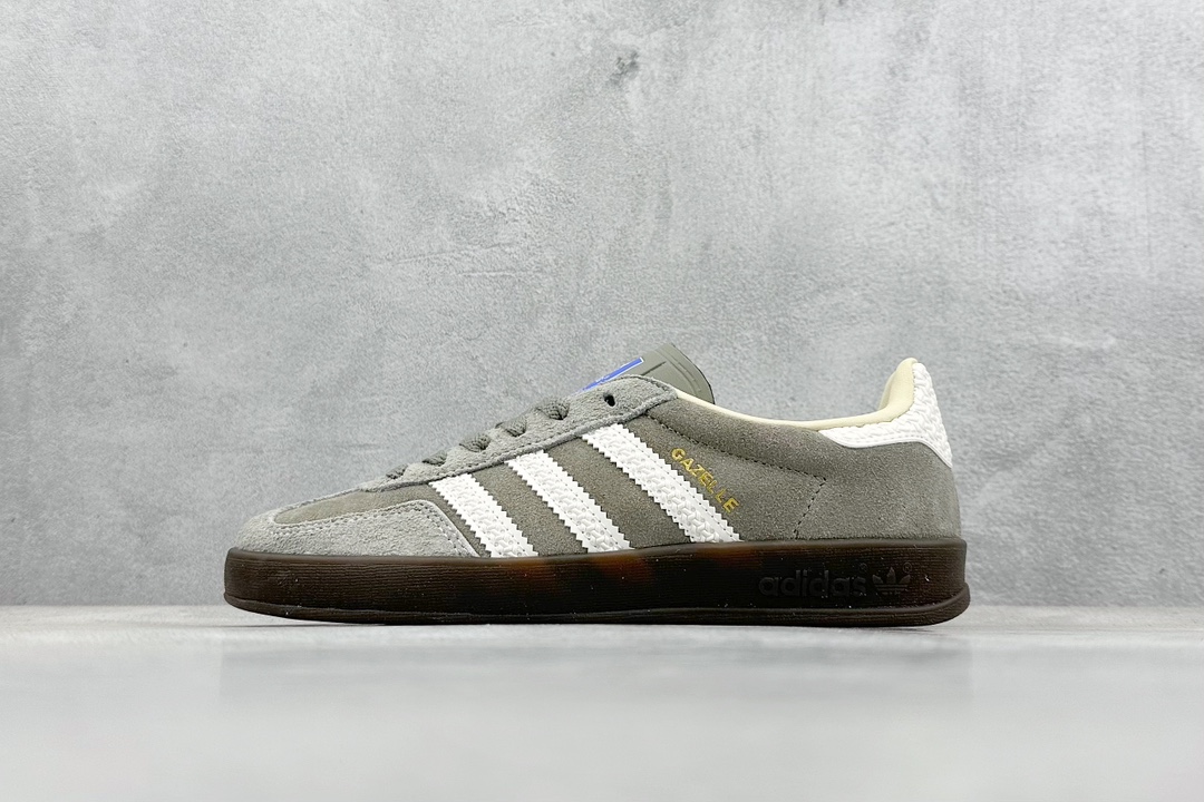 160 YH adidas originals Gazelle Indoor 灰白 IF1807