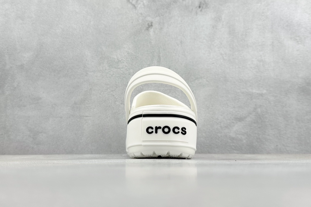 140 WK版 Crocs Crocband Platform Rainbow舒适厚底洞洞凉鞋