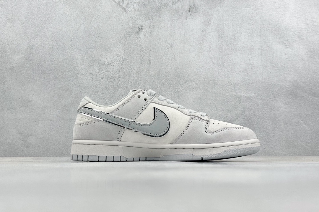 300 Nike SB Dunk Low x CDG x The North Face 灰白 DQ1098-338