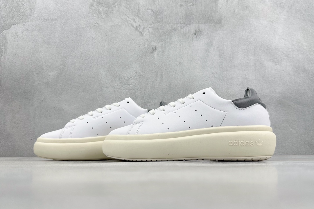 180 Ls版 Adidas Originals Stan Smith 史密斯面包版系列 松糕经典厚底板鞋 ID3741