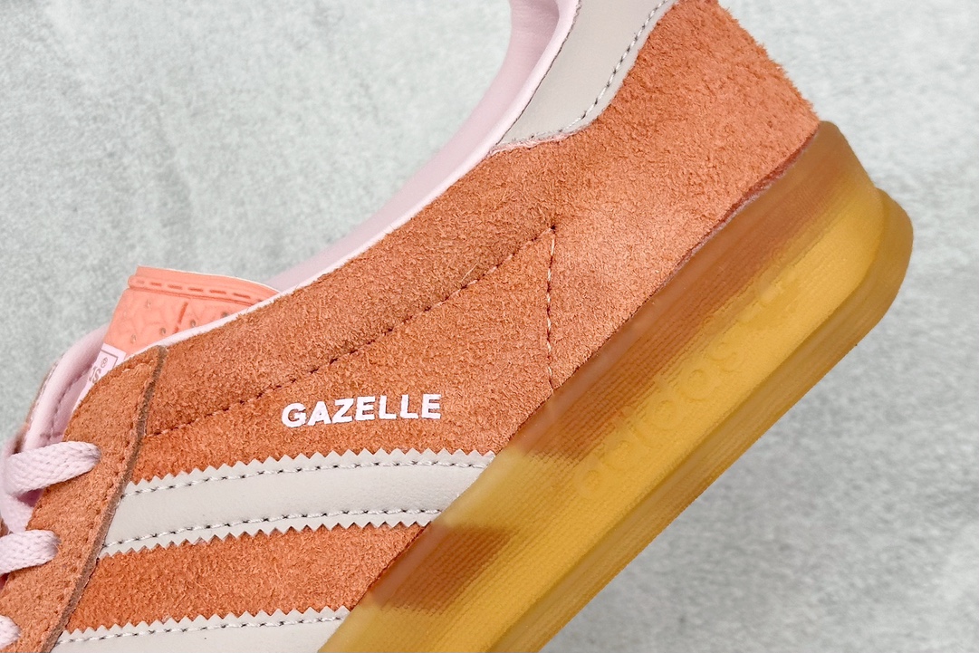 160 AD Originals Gazelle INdoor 三叶草休闲防滑耐磨低帮板鞋  IE2946