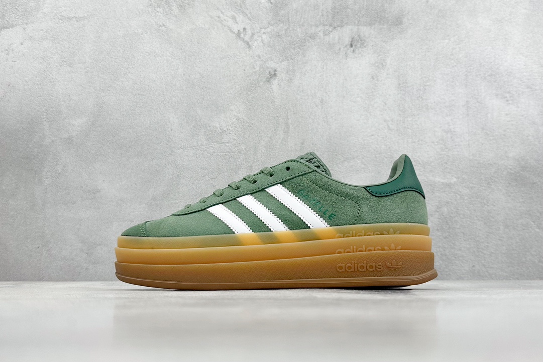 180 HG版 adidas originals Gazelle 绿色 ID6998