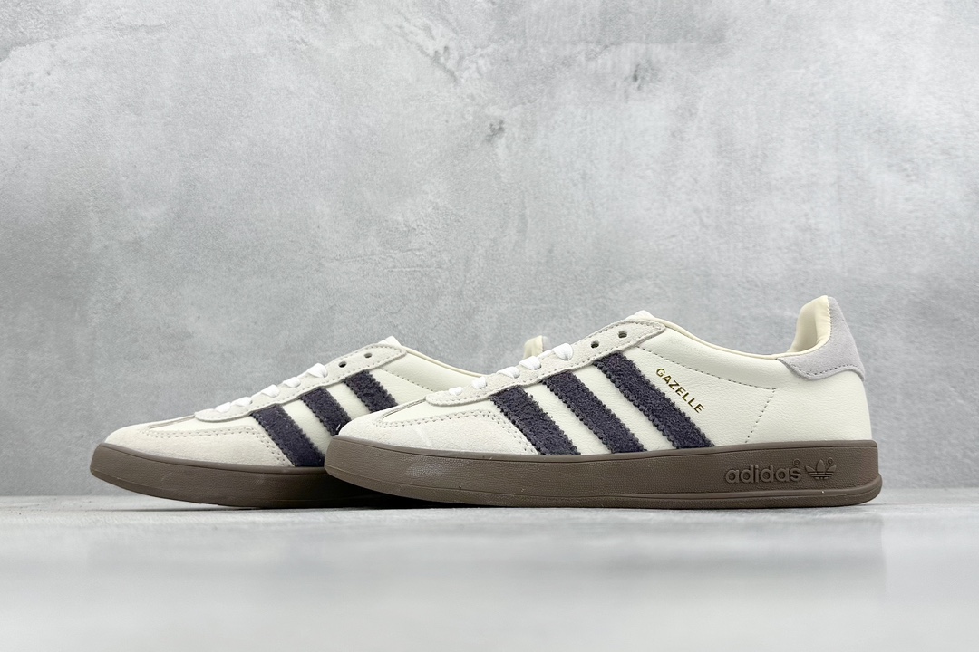 190 adidas Originals Gazelle INdoor 三叶草休闲防滑耐磨低帮板鞋  IH8548