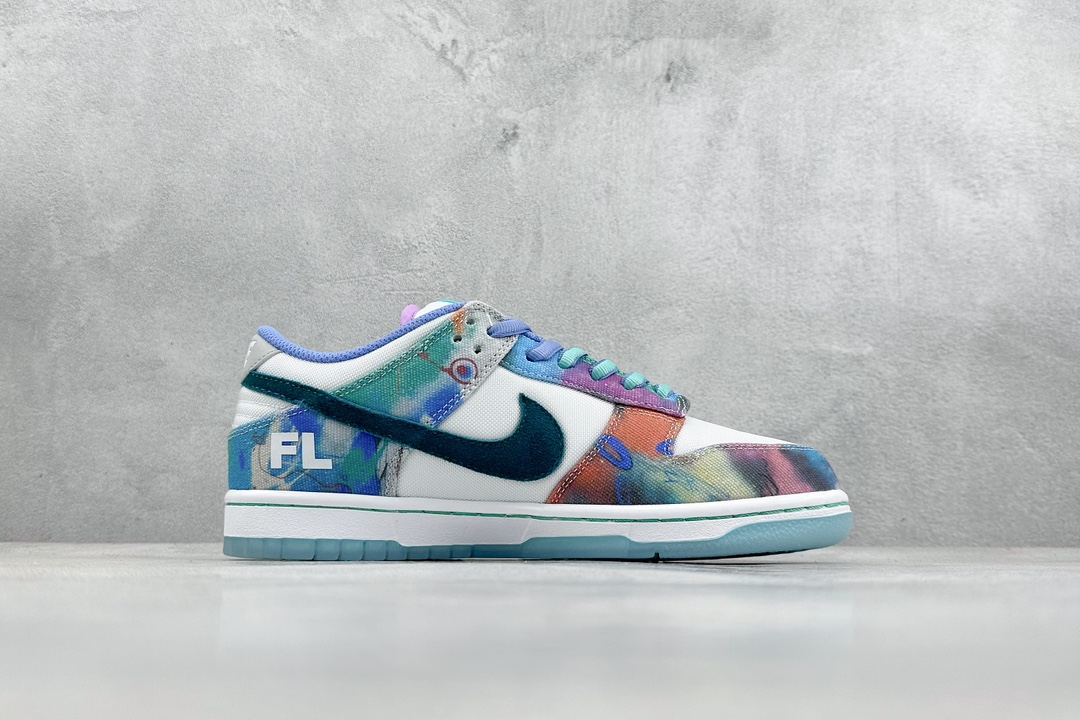 310 ZY版 Futura Laboratories x Nike SB Dunk Low 白蓝 HF6061-400