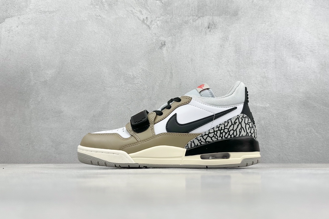 220 Pb版 Air Jordan Legacy 312 低帮 白棕黑 CD7069-121