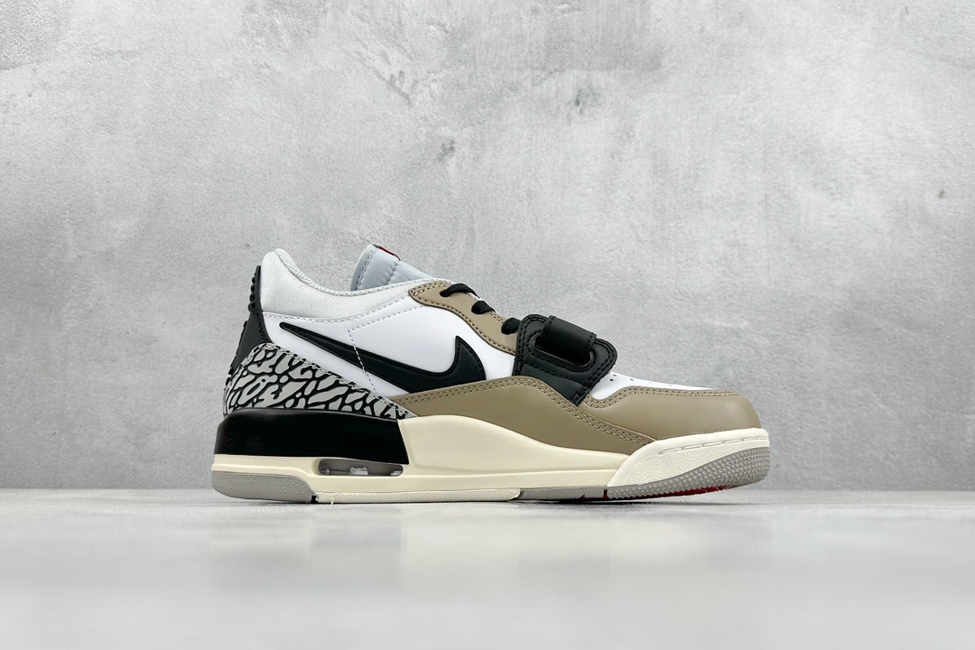 220 Pb版 Air Jordan Legacy 312 低帮 白棕黑 CD7069-121