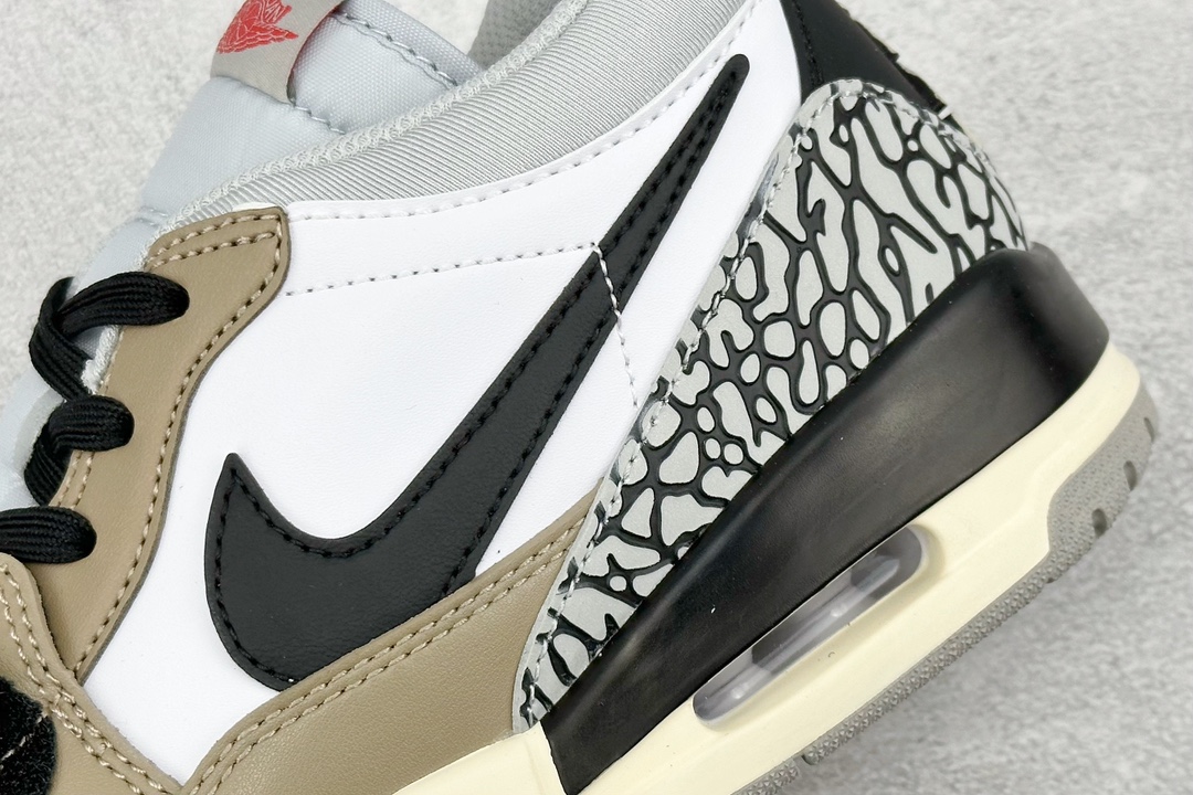 220 Pb版 Air Jordan Legacy 312 低帮 白棕黑 CD7069-121