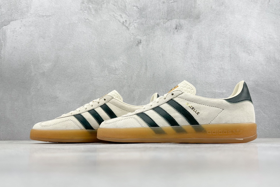 190 ZX神版 AD Originals Gazelle Indoor 三叶草复古休闲运动板鞋  IH7502