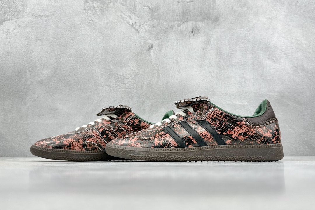 160 R版 WALES BONNER × adidas originals Samba 棕色 IG4305