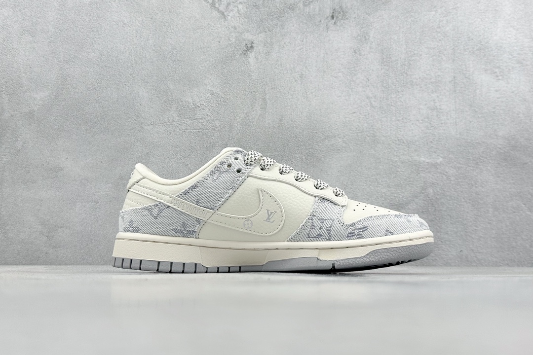 280 Nike SB Dunk Low x Louis Vuitton 白浅蓝牛仔布 FC1688-192