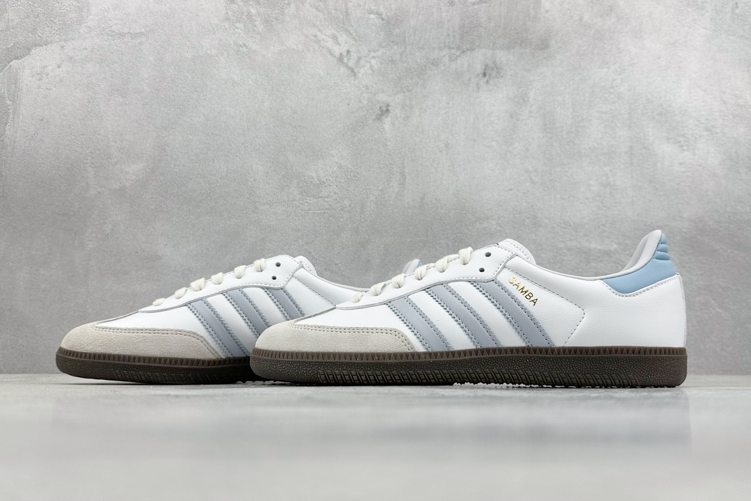 150 G版 adidas originals Samba OG 白蓝色 ID2055